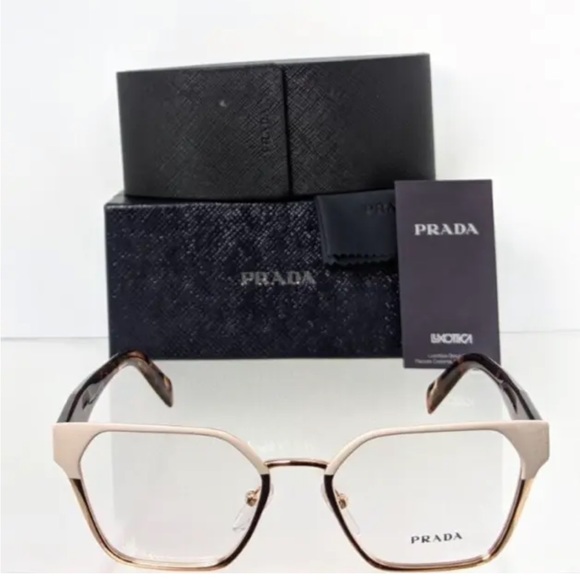 Brand New Authentic Prada Eyeglasses VPR 54X 03G - 1O1 Frame 54X - Picture 2 of 6